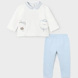 COMPLETO MAYORAL MAGLIA E PANTALONE CON PIEDINI