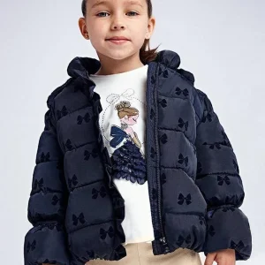 PIUMINO MAYORAL BLU CON FIOCCHI