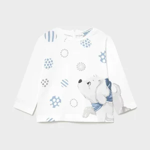 T-SHIRT MAYORAL BIMBA STAMPA CAGNOLINO