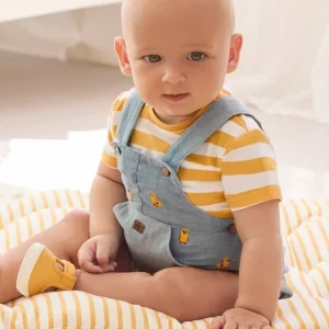 COMPLETO MAYORAL 2 PEZZI SALOPETTE E T-SHIRT