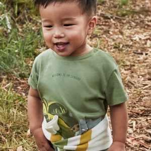 COMPLETO MAYORAL PANTALONCINO T-SHIRT STAMPA GIUNGLA