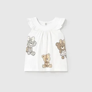 ABITO MAYORAL SMANICATO STAMPA ORSETTI