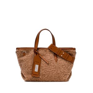 BORSA ATENA GIANNI CHIARINI IN ECO-PELLICCIA CANAPA