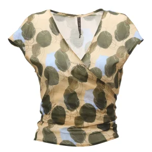 TOP INCROCIATO MANILA GRACE FANTASIA CON POIS