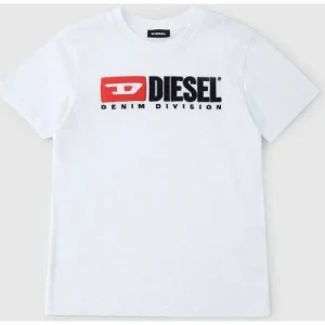 T SHIRT DIESEL BIANCA CON LOGO