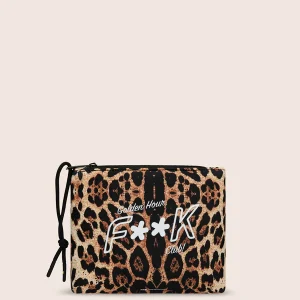 POCHETTE MINI F**K IN NEOPRENE MACULATA