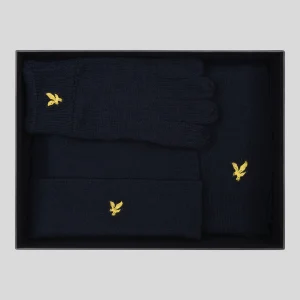SET REGALO LYLE & SCOTT SCIARPA, CAPPELLO E GUANTI
