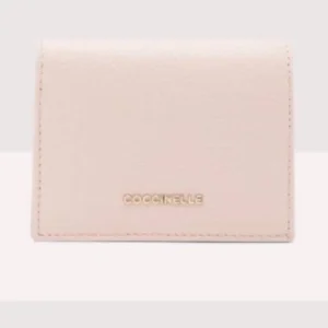 PORTAFOGLIO PICCOLO COCCINELLE ROSA “METALLIC”