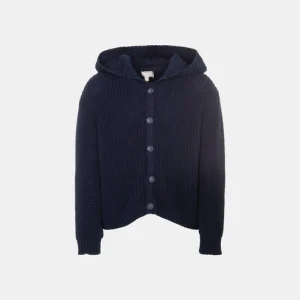 MAGLIONCINO LALALU’ APERTO IN FILO BLU