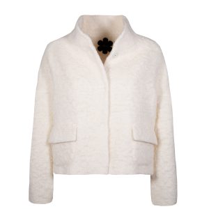 Giaccone lana effetto infeltrito MOUCHE