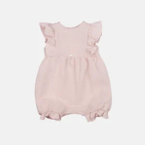 PAGLIACCETTO LALALÙ ROSA IN MISTO LINO