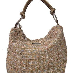 BORSA A SACCA TERESA CAMBI MULTICOLOR CON LUREX