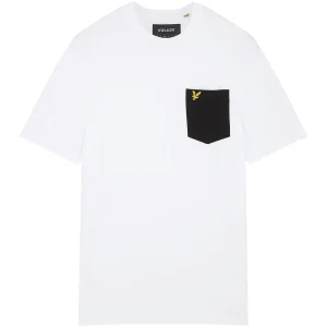 T-SHIRT LYLE & SCOTT CON TASCHINO