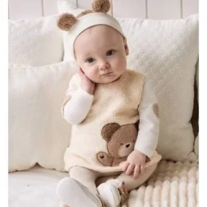 ABITO A PELLICCIOTTO MAYORAL CON FASCIA ABBINATA