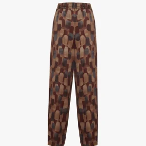 PANTALONI AMPI MANILA GRACE CON STAMPA GEOMETRICA