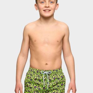 BOXER MARE BIMBO F**K  GIALLO FLUO FANTASIA FRUTTA