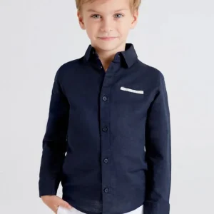 CAMICIA MAYORAL BIMBO IN LINO