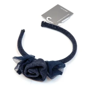 CERCHIETTO CON FIORE E TULLE