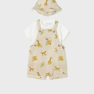 COMPLETO 3 PEZZI MAYORAL STAMPA ANIMALI