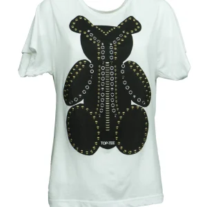 T-SHIRT TOP-TEE CON ORSO