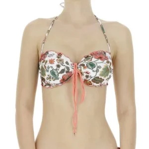 BIKINI A FASCIA LIU JO BIANCO FANTASIA FLOREALE