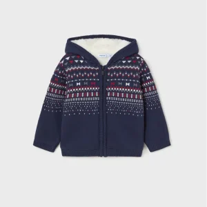 GIACCA MAYORAL TRICOT CON INTERNO IN ECOPELLICCIA