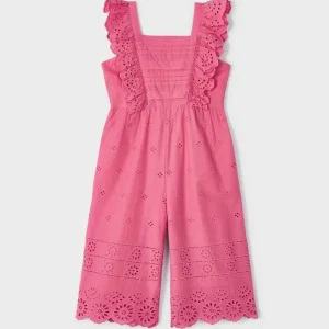 TUTA MAYORAL IN COTONE TRAFORATO ROSA