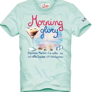 T-SHIRT CELESTE MC2 SAINT BARTH UOMO MORNING GLORY