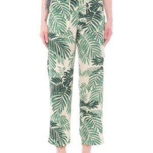 PANTALONI 19.70 NINETEEN SEVENTY FANTASIA FOGLIE