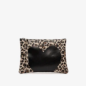 POCHETTE CHIARINI GUM MEDIA FANTASIA MACULATA CON CUORE