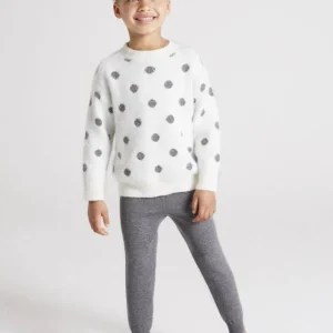 TUTA MAYORAL BIANCA E GRIGIA A POIS